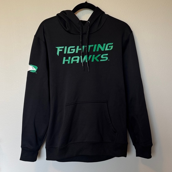 Adidas Black and Green Fighting Hawks Hoddie - Picture 1 of 6